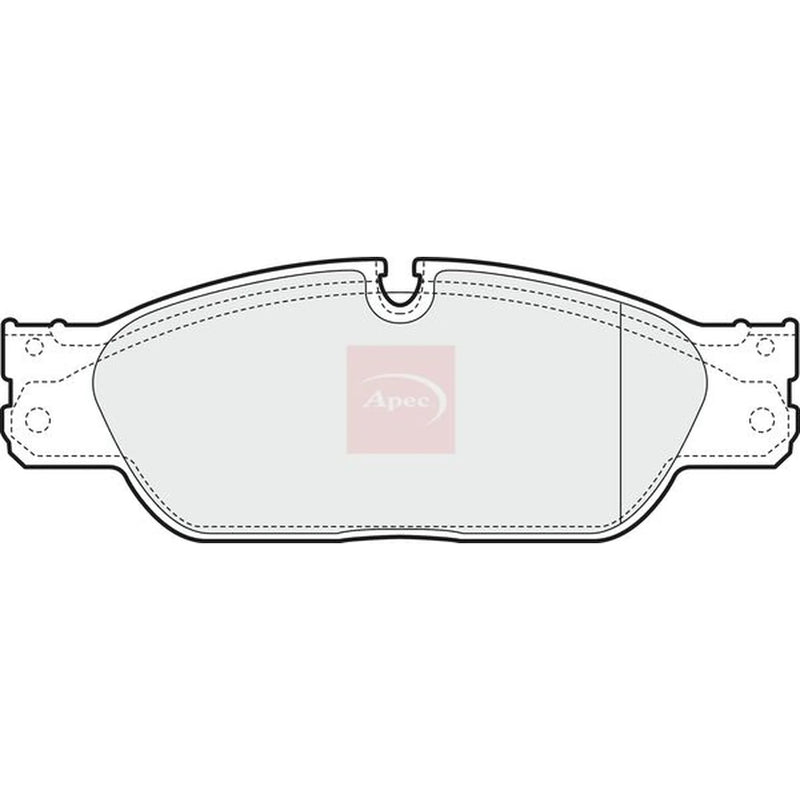 Apec Front Brake Pad Set PAD1456