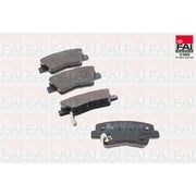 FAI Front & Rear Brake Discs & Pads fits Hyundai I20 II 2015-2021 1.1