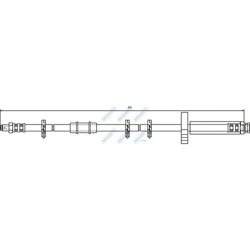 Apec Brake Hydraulic Hose Line Upper BHO4118