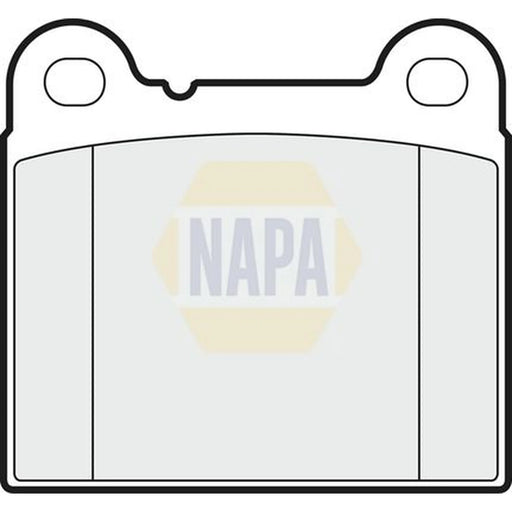NAPA Rear Brake Pad Set NBP1804