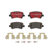 Brembo 4 x Rear Brake Pad Set fits Ford Galaxy 2006-2015 2.0