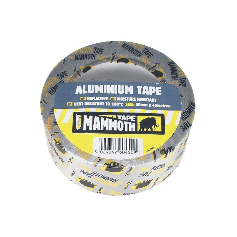 Everbuild Sika Aluminium Tape 50mm x 45m Everbuild Sika - Dynamic Drive