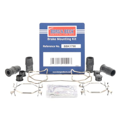 Borg & Beck Brake Pad Accessory Fitting Kit Front BBK1798