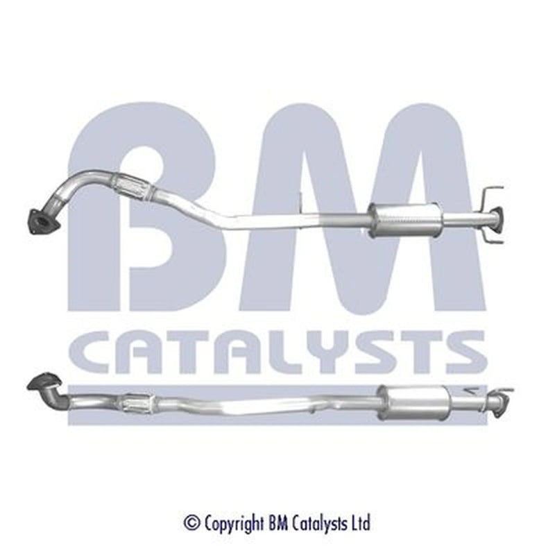 BM Catalysts Exhaust Pipe OD fits Chevrolet Captiva 2011 on 2.2