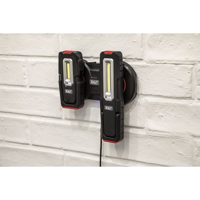 Sealey Wireless Charging Base Double 5V?2A WCB4 Sealey - Dynamic Drive