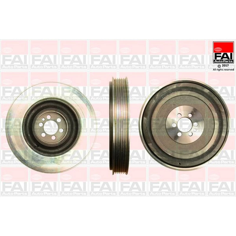 FAI Crank Shaft Belt Pulley fits Alfa Romeo 156 1997-2005 2.4