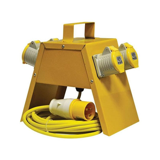 Faithfull Power Plus Distribution Box 4-Way 110V Faithfull Power Plus - Dynamic Drive
