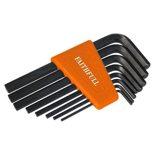 Faithfull Metric Short Arm Hexagon Key Set, 8 Piece Faithfull - NN4 Online