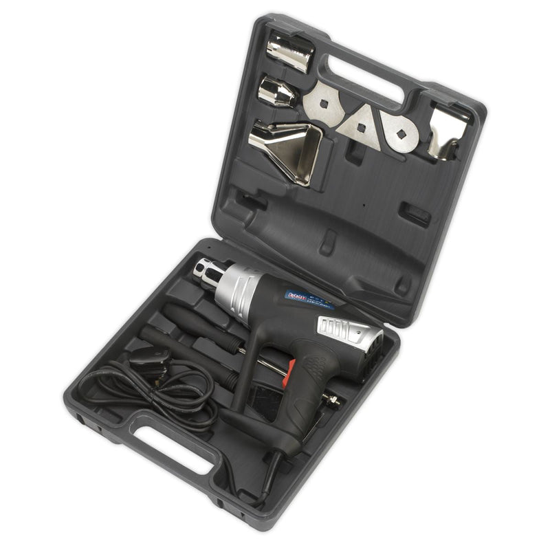 Sealey Hot Air Gun Kit 2-Step 350C/600C HS103K Sealey - Dynamic Drive