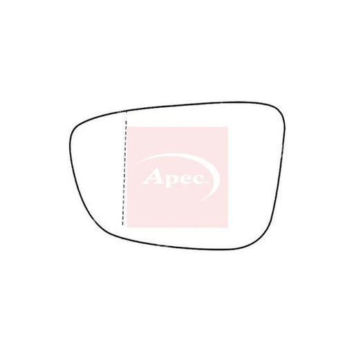 Apec Exterior Wing Mirror Glass Left AMS2771A
