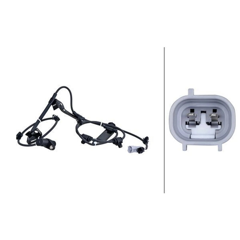 Hella ABS Wheel Speed Sensor Front Left fits Toyota Hilux Vigo VII Pickup
