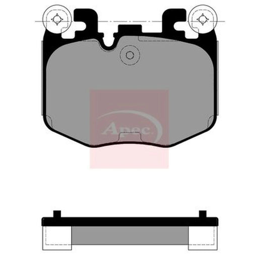 Apec Front Brake Pad Set PAD2667