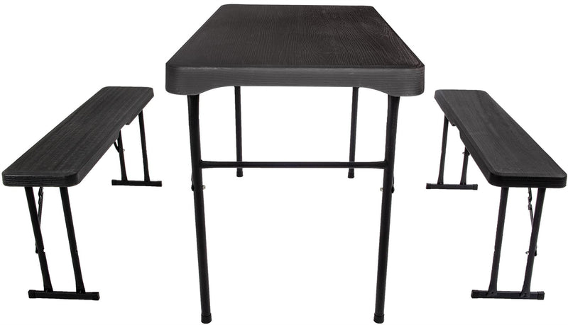 Quest Jet Stream Grassmoor Camping Table and Bench Set Quest - Dynamic Drive