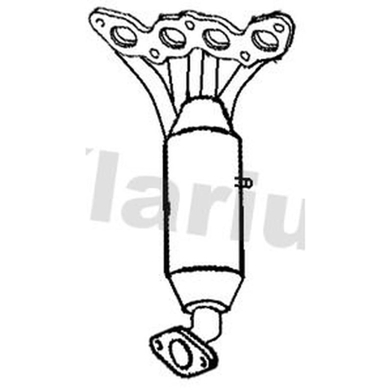 Klarius Catalyst Type Approved fits Lexus Nx 2018 on
