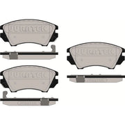 Juratek Front Brake Pad Set fits Opel Astra J 2009-2018 1.4 1.6 1.7 1.8 2.0