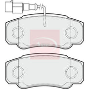 Apec Rear Brake Pad Set fits Nissan Cabstar 2006-2013