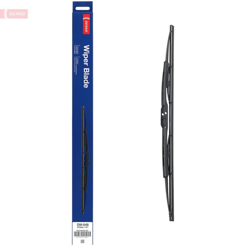 Denso Passenger Side Wiper Blades fits Abarth 124 Spider 2016 on 1.4