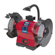 Sealey Bench Grinder 200mm with Work Light 550W/230V BG200WL Sealey  - Dynamic Drive