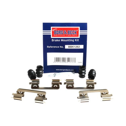 Borg & Beck Brake Pad Accessory Fitting Kit Front BBK1262