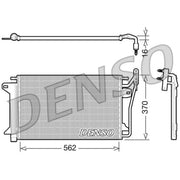Denso Air Conditioning Condenser DCN10025