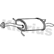 Klarius Box With Tail Pipe Rear fits Mitsubishi Carisma 1997-2006 1.8