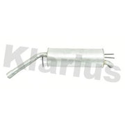 Klarius Box With Tail Pipe Rear fits Fiat Stilo 2003-2006 1.4