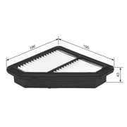 Bosch Engine Air Filter fits Honda Civic IX 2012-2016 1.4