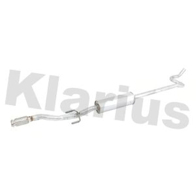 Klarius Box With Centre Pipe Centre fits Citroën C3 II 2009-2016 1.4 1.6