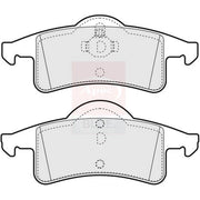 Apec Rear Brake Pad Set PD3531