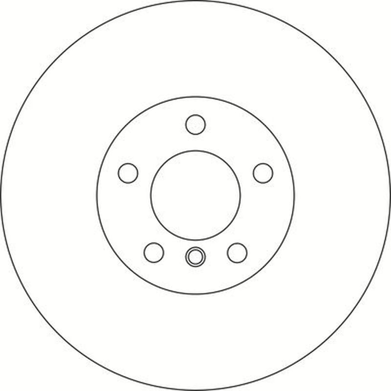 Abtex 2 x Vented Rear Brake Discs BD1834V-x2