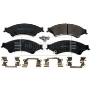 Borg & Beck Front & Rear Brake Discs & Pads fits Ford Ranger 2018-2019 2.0