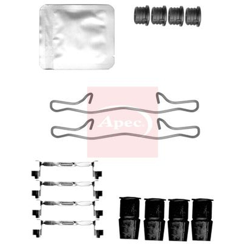 Apec Brake Pad Accessory Fitting Kit Rear fits BMW 5 2023-2024