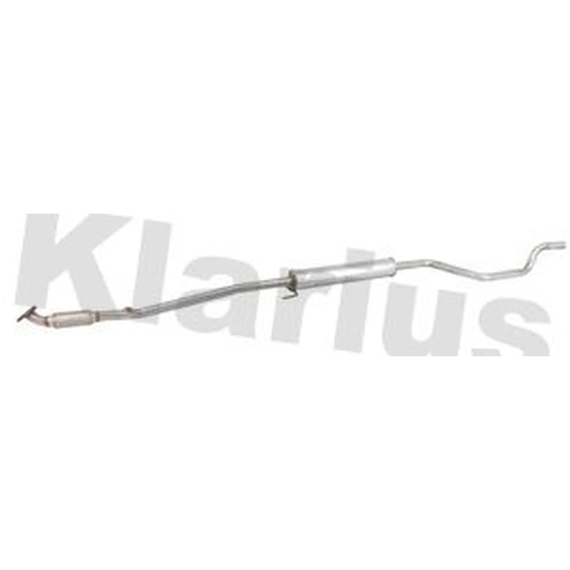 Klarius Box With Centre Pipe Centre fits Opel Meriva A 2004-2010 1.4