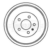 Borg & Beck Brake Drum Assembly Rear BBR7045