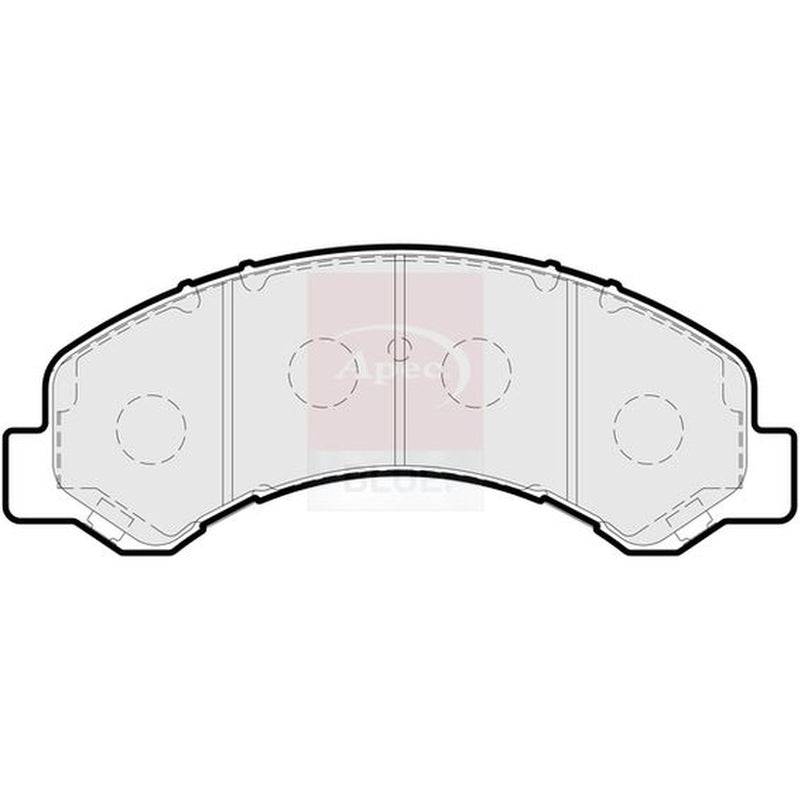 Apec Brake Pad Set