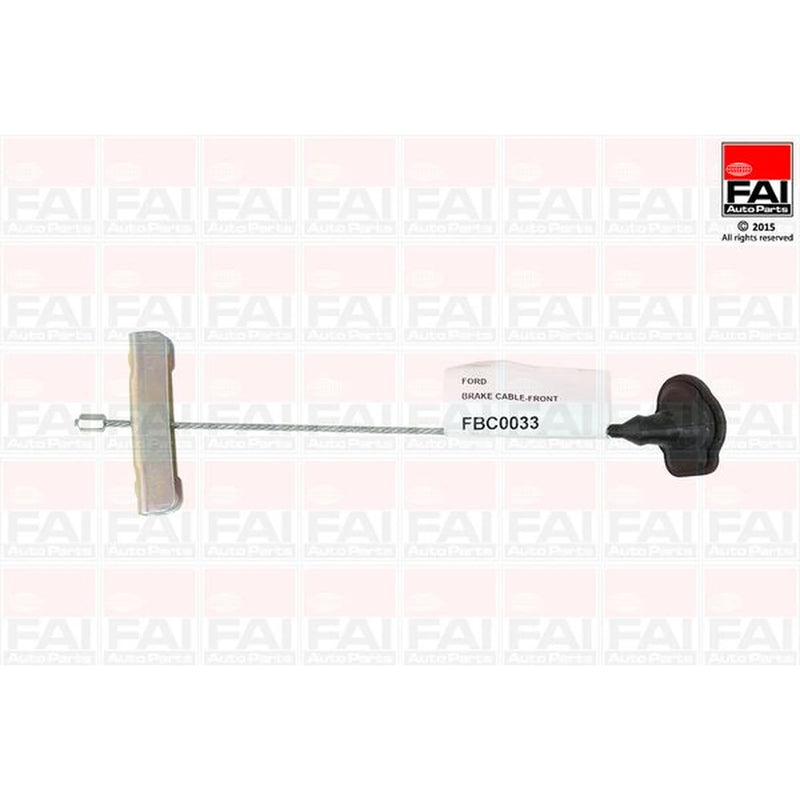 FAI Handbrake Cable Front fits Ford Mondeo 1993-2000 1.6 1.8 2.0 2.5