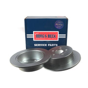 Borg & Beck Front & Rear Brake Discs & Pads fits Subaru Legacy IV 2003-2012