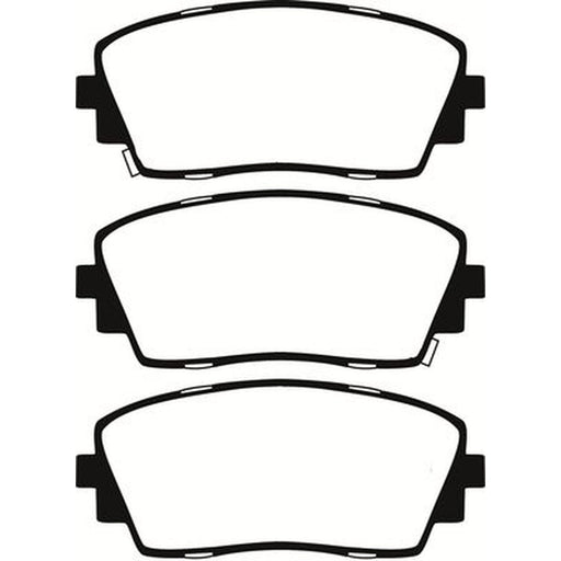 Abtex Front Brake Vented Discs & Pads fits Kia Picanto II 2011-2017 1.0 1.2
