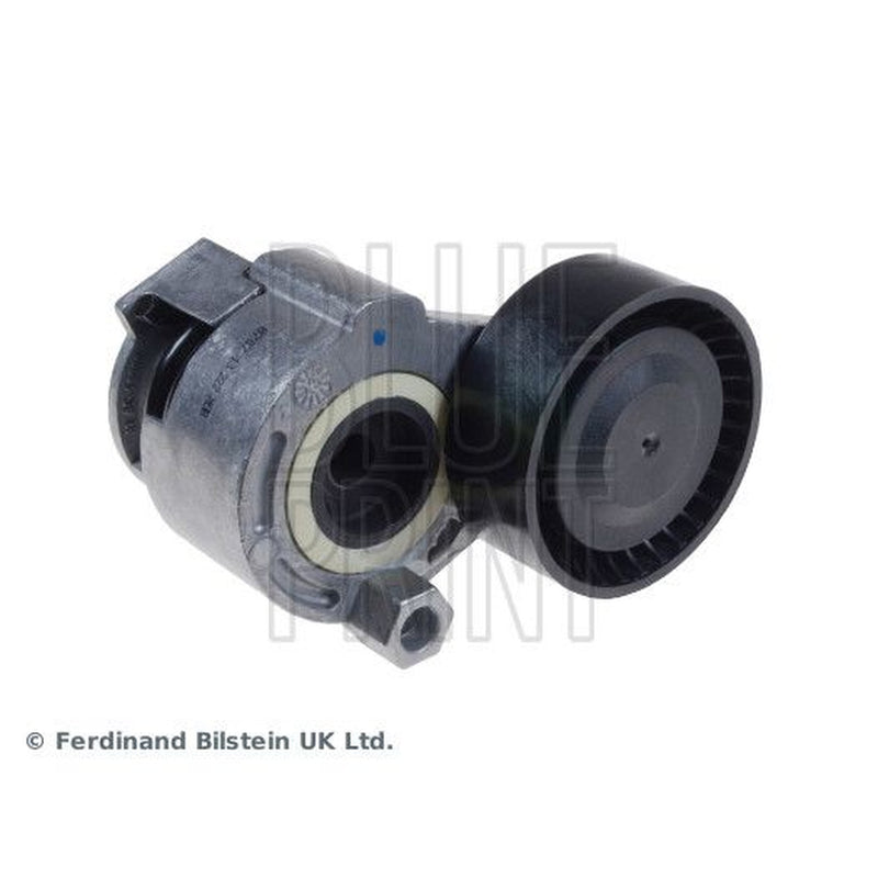 Blue Print Aux Belt Kit (V-Ribbed Belt + Tensioner + Idler) fits Renault Clio