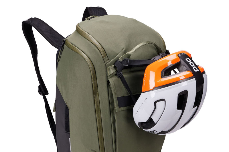 Thule Paramount hybrid bike pannier and backpack 26L green Thule - Bars 4 Cars