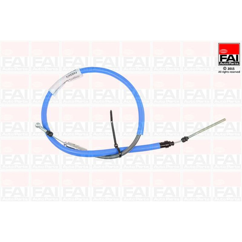 FAI Handbrake Cable Right Rear fits Citroën C8 2002 on 2.0 2.2 3.0