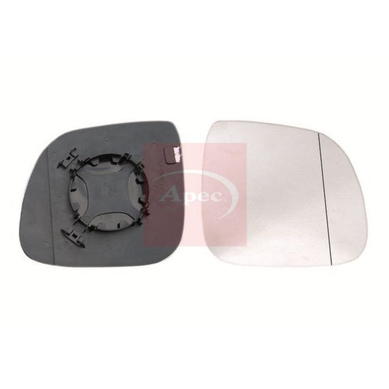 Apec Exterior Wing Mirror Glass Right fits VW Amarok 2010-2022 2.0 3.0