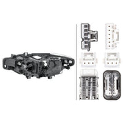 Hella Headlight Headlamp LED Right fits BMW 3 2011-2019
