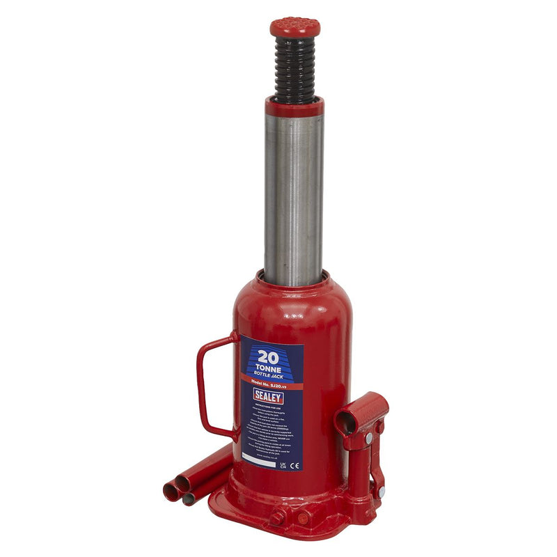 Sealey Bottle Jack 20 Tonne SJ20 Sealey - Dynamic Drive
