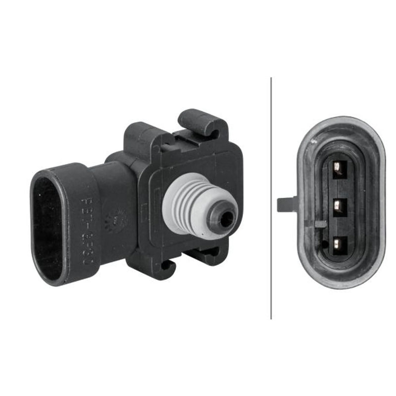 Hella Turbo Boost Pressure Sensor fits Nissan Primastar 2001-2002 1.9
