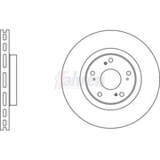 Fahren 2 x Vented Brake Discs fits Honda Accord VIII 2008-2015 2.0 2.2