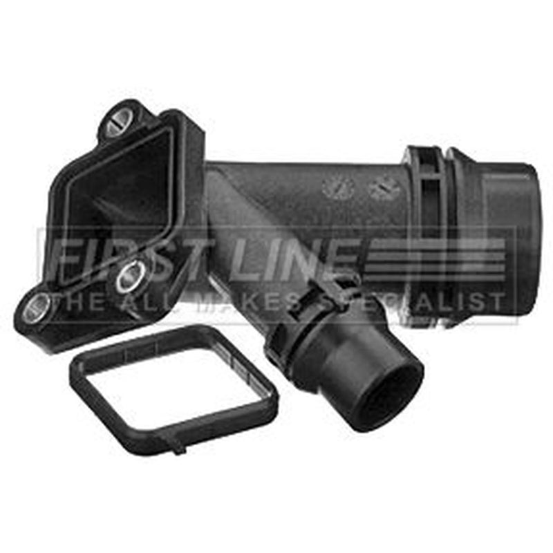 First Line Coolant Flange Housing Connector fits BMW 1 2006-2011