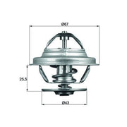 Mahle Thermostat,Coolant