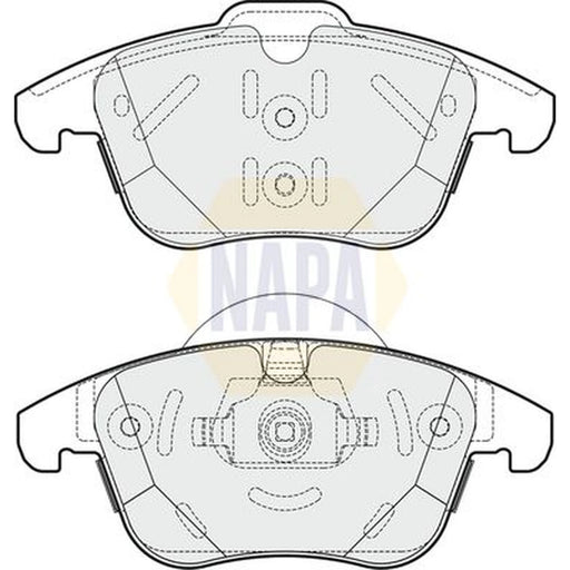 NAPA Front Brake Pad Set NBP1444