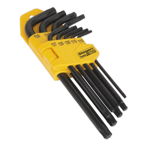 Sealey TRX-Star* Key Set 9pc Long S01095 Siegen by Sealey - Dynamic Drive